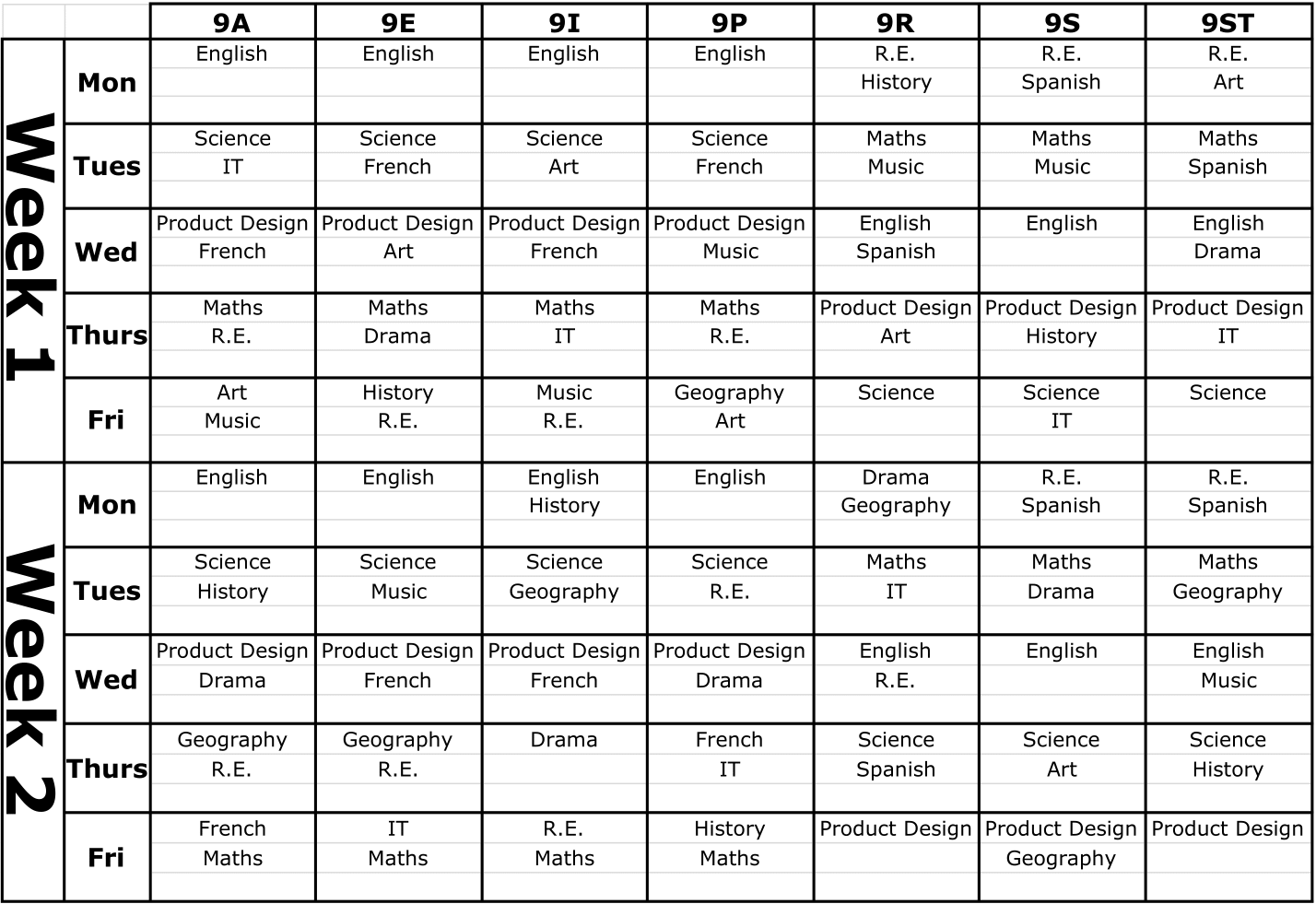 Homework Timetable 2022 23 cropped 3