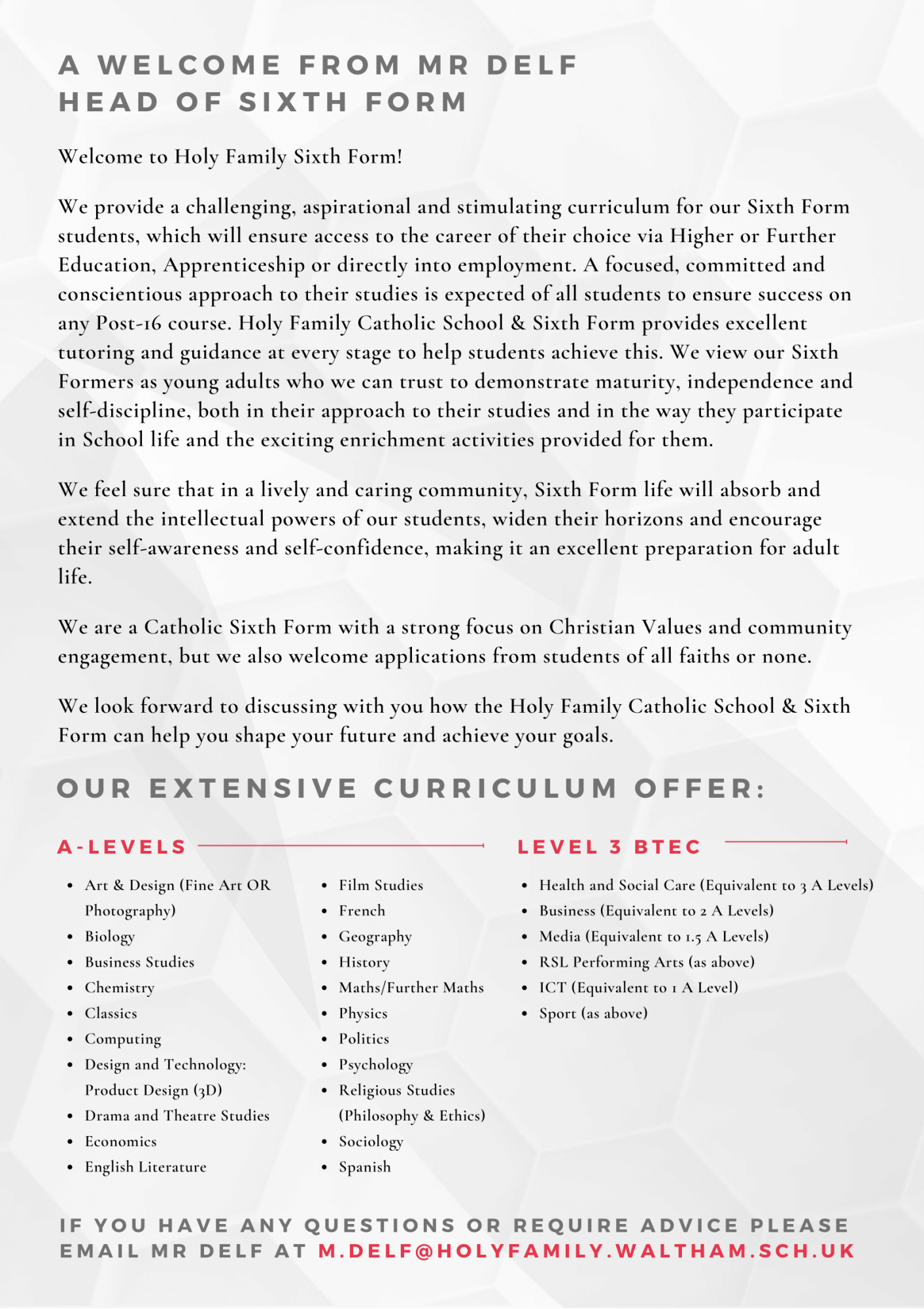 HF Sixth Form Flyer 5.0 1 2